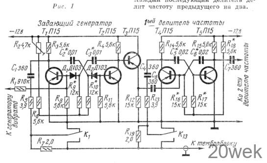 МНОГОГОЛОСНЫЙ ЭЛЕКТРО-­МУЗЫКАЛЬНЫЙ ИНСТРУМЕНТ